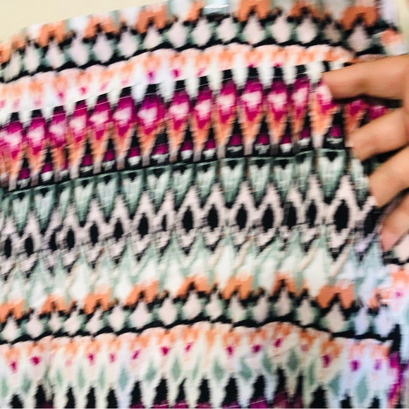 Wildfox Women’s Rayon Relaxed Fit Pink Multicolor Pockets Shorts Plus Size XXL - Picture 6 of 14